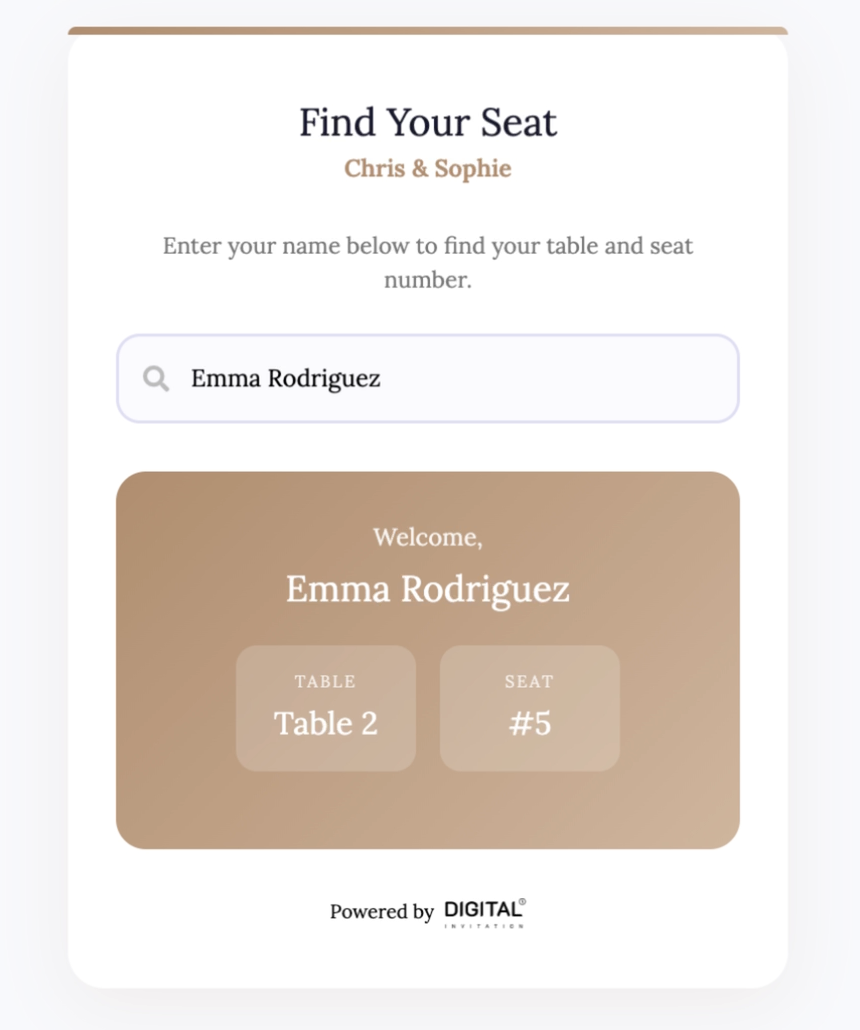 QR Seat Scan